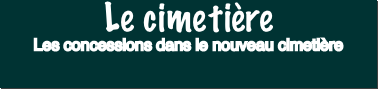 Le cimetière